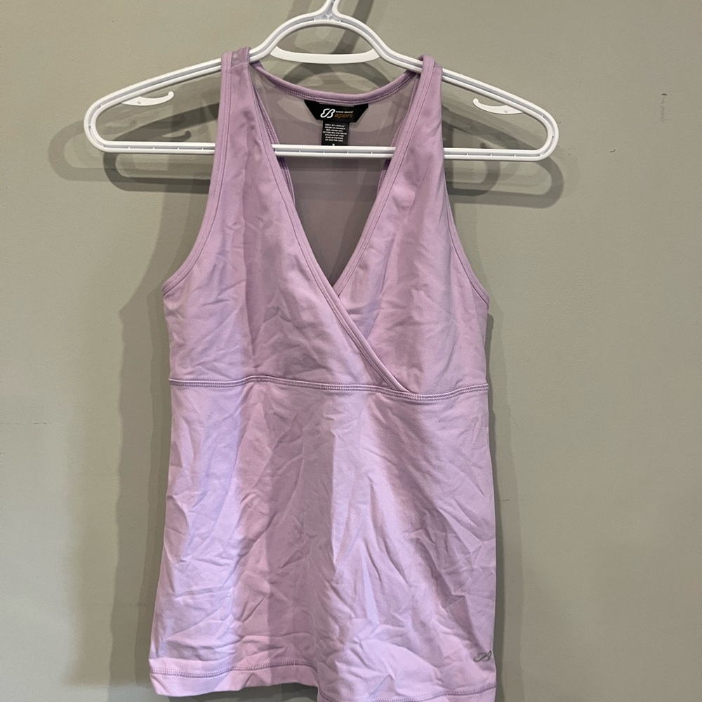 Eddie Bauer Lavender Athletic Tank Top